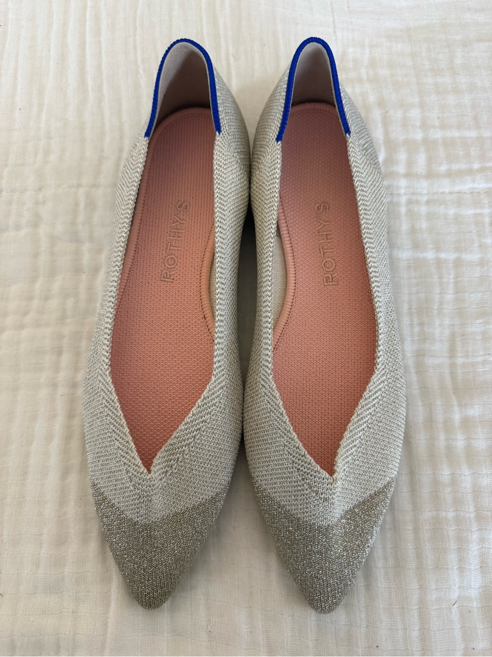 NWT Rothy’s The Point Ballet Slip-On’s Size 7.5 - Picture 2 of 5